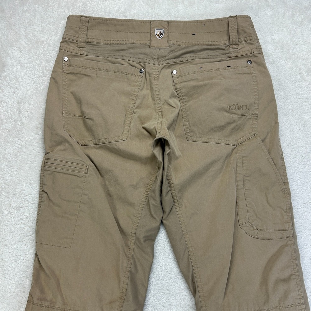 Kuhl Radikl Pants Mens 30x32 Tan Khaki Hiking Outdoor Hybrid Straight Flat Front - Picture 4 of 16